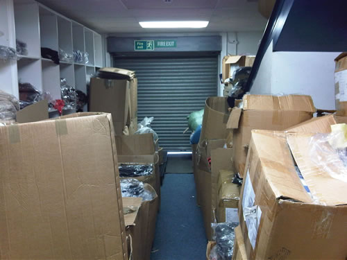 Retail outlet doesn't take stock of blocked fire exits